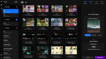 Training StyleGAN machine learning models in Runway