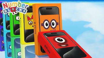 Counting Numberblocks on DusBox iPhone | Learn Numbers 1 to 100 for Kids Part 2