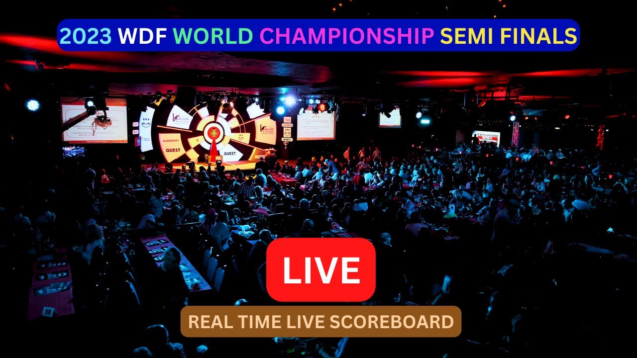 2023 WDF World Darts Championship LIVE Score UPDATE Today Semi Finals