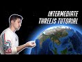 Intermediate Three.js Tutorial - Create a Globe with Custom Shaders