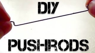 Cheap RC Pushrods  DIY Instructions