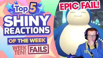TOP 5 EPIC SHINY FAILS OF THE WEEK! Pokemon Let