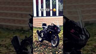 Tiki Tiki 🏍️😅 #foryou #shorts #viral #bickelover #gsxr