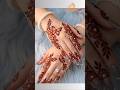 Stunning Mehndi Design 😍 | Must Try This Look #henna #mehndi #stylishmehndi #viralmehndi #ytshorts