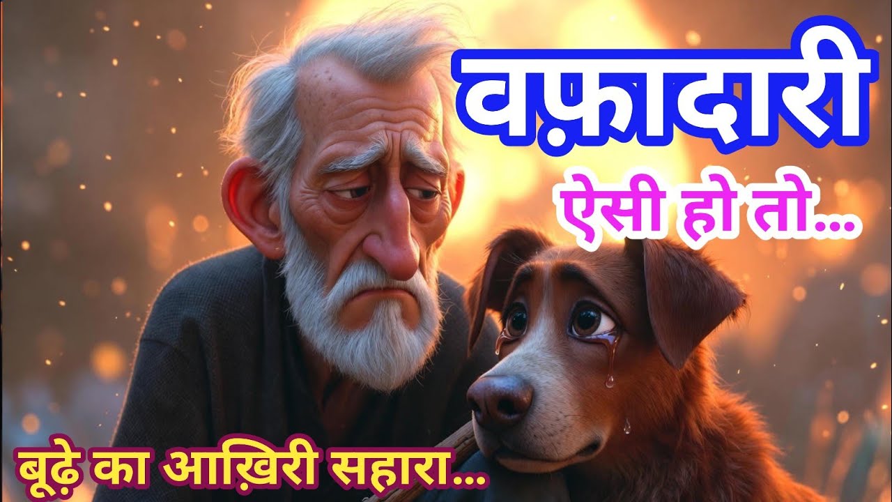 एक कुत्ता और बूढ़ा इंसान | दिल तोड़ देने वाली सच्ची कहानी