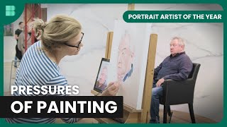 Ken Stott Sits for Artists - Portrait Artist of the Year - Art Documentary