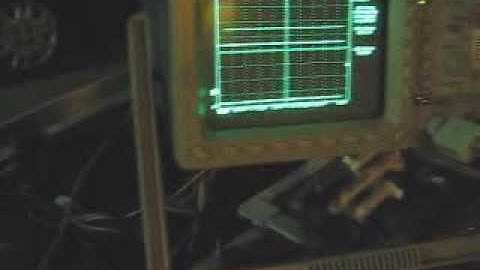 Motor Control Oscilloscope Readings