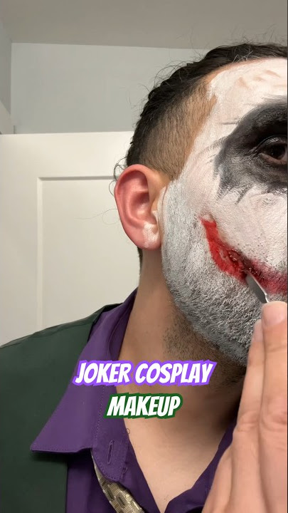 Joker Cosplay Makeup Tutorial