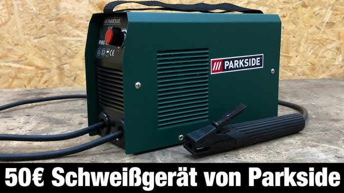 Parkside PISG 120 D5 Inverter Welder (from Lidl or Kaufland) - unboxing,  review and test - YouTube