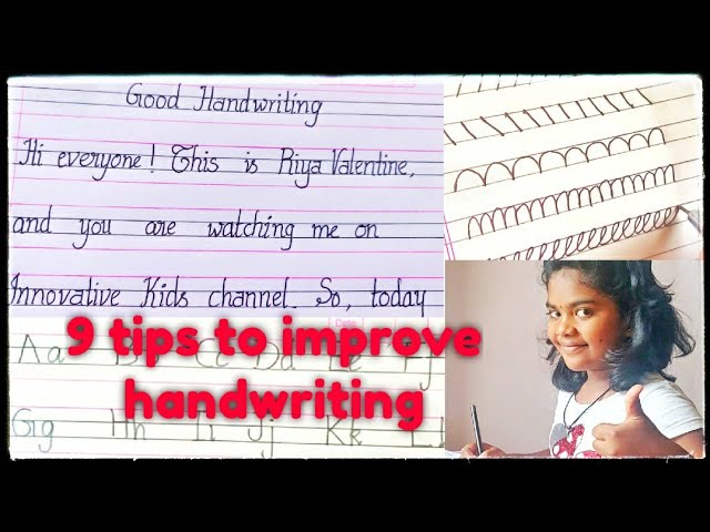 Tips to Improve Handwriting for Kids Age 3-15