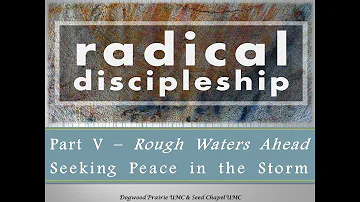 Sermon Title: Seeking Peace in the Storm (Radical Discipleship - Part V)