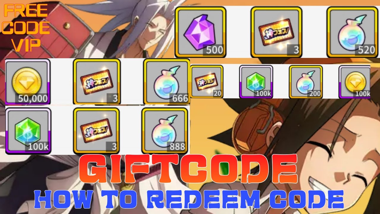 Shaman Code Shaman King:Soul Fusion All Giftcode & How to redeem code Shaman King ...