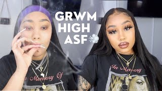 GRWM: lit asf (hilarious)