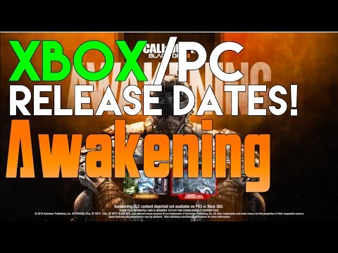 Xbox/PC Release Dates: Awakening DLC #1 (BO3)