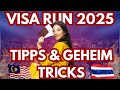🇹🇭 Thailand Visa Run Malaysia ✈️ So verlängerst du legal Aufenthalt in Thailand echte Tipps &amp; Kosten