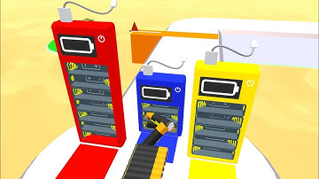 Battery Run 3D - All Levels Gameplay Android, iOS