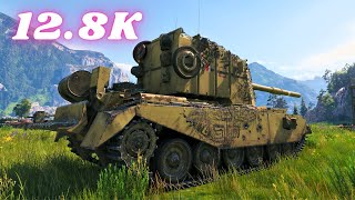 FV4005 Stage II 12.8K Damage & 4x FV4005 World of Tanks Replays