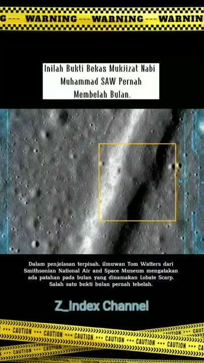 Bulan pernah terbelah | terungkap melalui penelitian sains 😱 #short #shorts