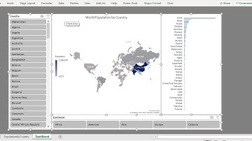 Create Map Chart: Using Power Query - Connect & Extract data From the internet