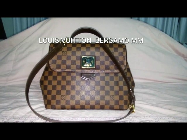 Wear and Tear* Louis Vuitton Damier Ebene Bergamo GM