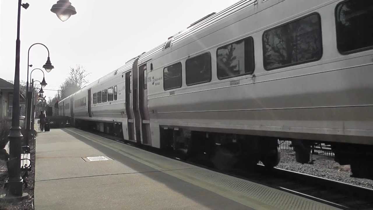 NJ Transit GP40 4145 arrives in Montvale in HD YouTube