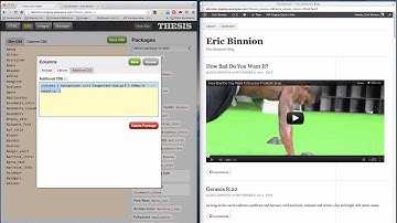 How to Create a 1-Column and 3-Column Layout with Thesis 2