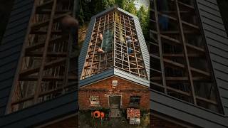 Roofless Brick Ruin Home | Modern Home Skylights