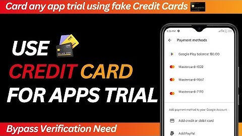 How to add Credit Cards in Google Payment Method | Apps Free Trial | Epic Cyber Tech