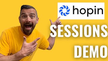 💛 Hopin Sessions Tour / Demo / Tutorial | Yellow Tuxedo