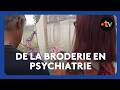 À Bailleul, une artiste picarde transforme le parc de l'EPSM en labyrinthe textile