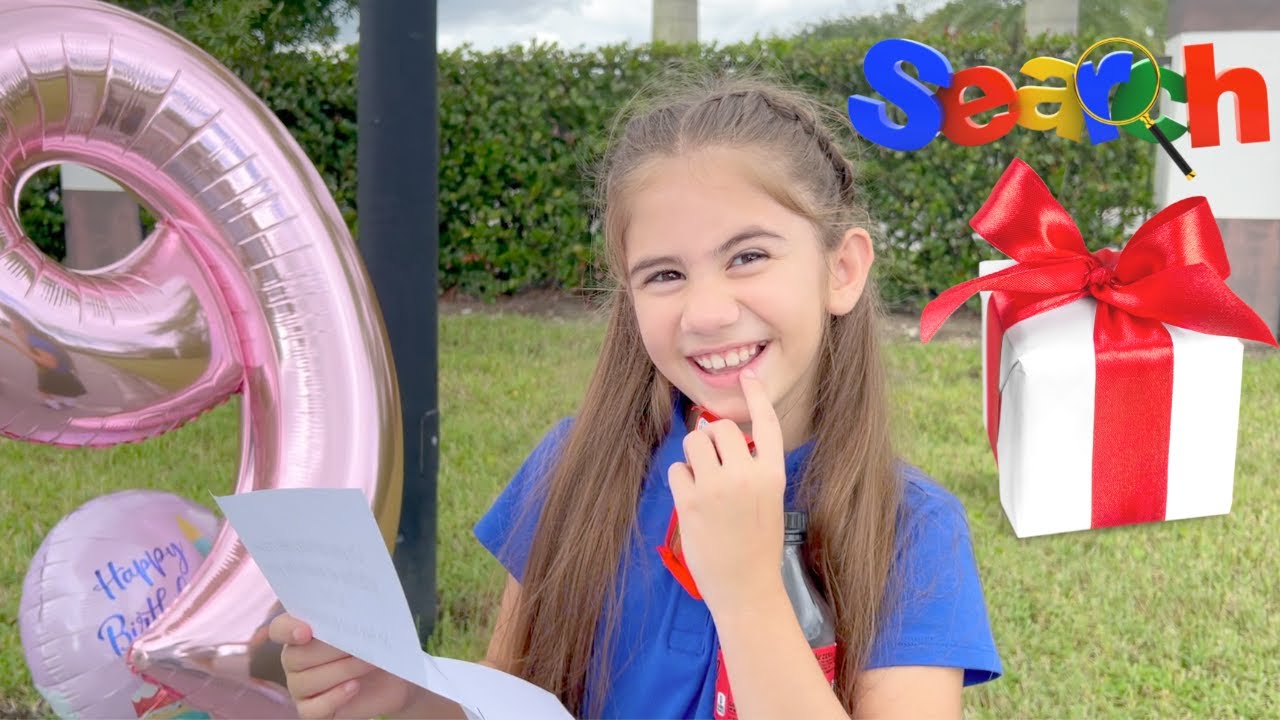 Treasure Hunt Gift Challenge * Laureana's Birthday Interview |Miss Laureana