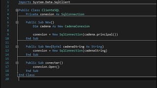 Conexión a MS SQL Server con Visual Basic .NET