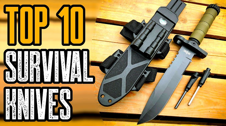 TOP 5 BEST SURVIVAL KNIVES 2021 | YOU MUST OWN!