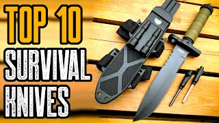 TOP 5 BEST SURVIVAL KNIVES 2021 | YOU MUST OWN!