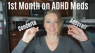 1st Month on ADHD Meds | Concerta vs Adderall