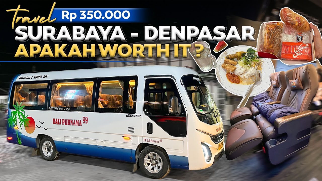 BISA ANTAR JEMPUT DEPAN RUMAH ‼️ Rp 350.000 Naik Travel Surabaya - Denpasar.
