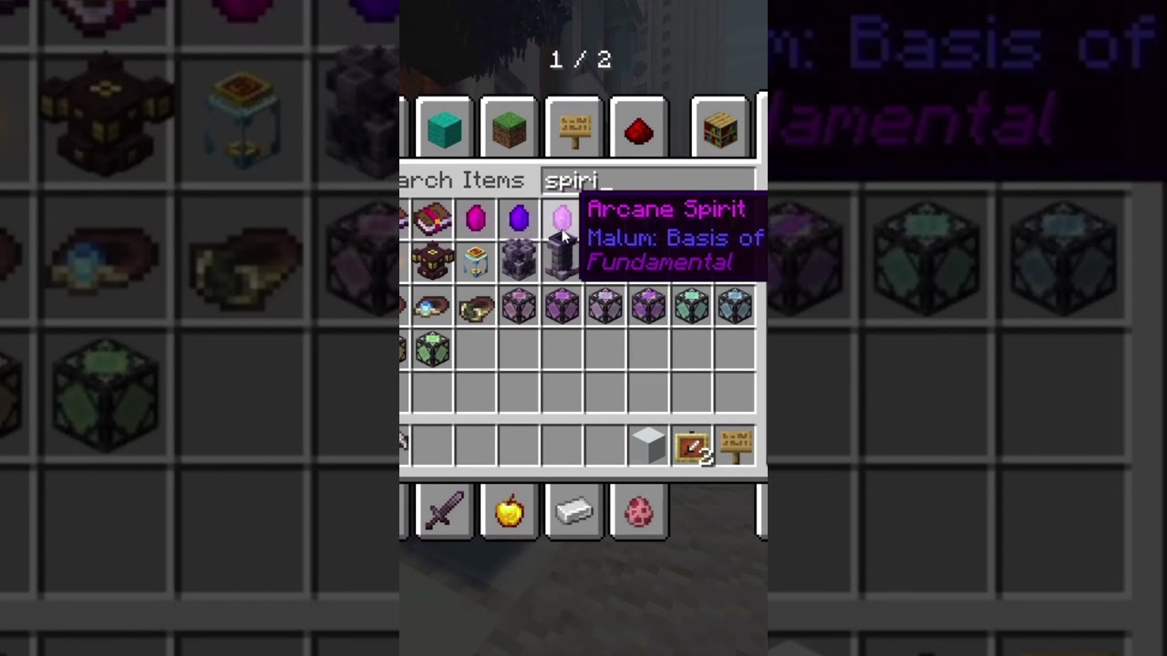 HOW TO GET SPIRITS with the SCYTHE in MALUM for Minecraft