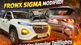 2026 Fronx Sigma Modification With Price ✅ Fronx Modification 2026 ✅Fronx Sigma Base To Top Modified