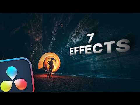 7 Epic Davinci Resolve Effects In 300 Seconds