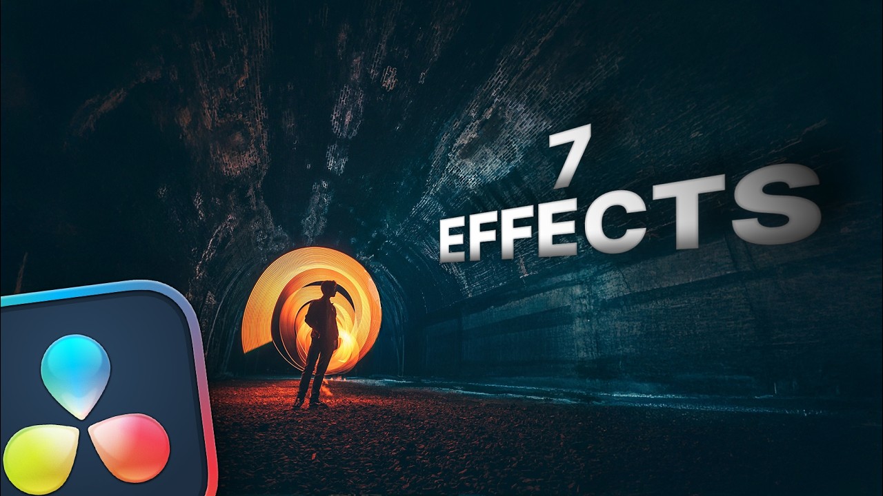 7 EPIC Davinci Resolve Effects In 300 Seconds