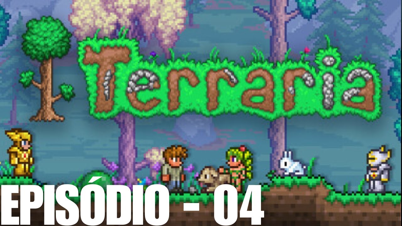 Terraria - Ep. 4 - A primeira arena pra boss está pronta!