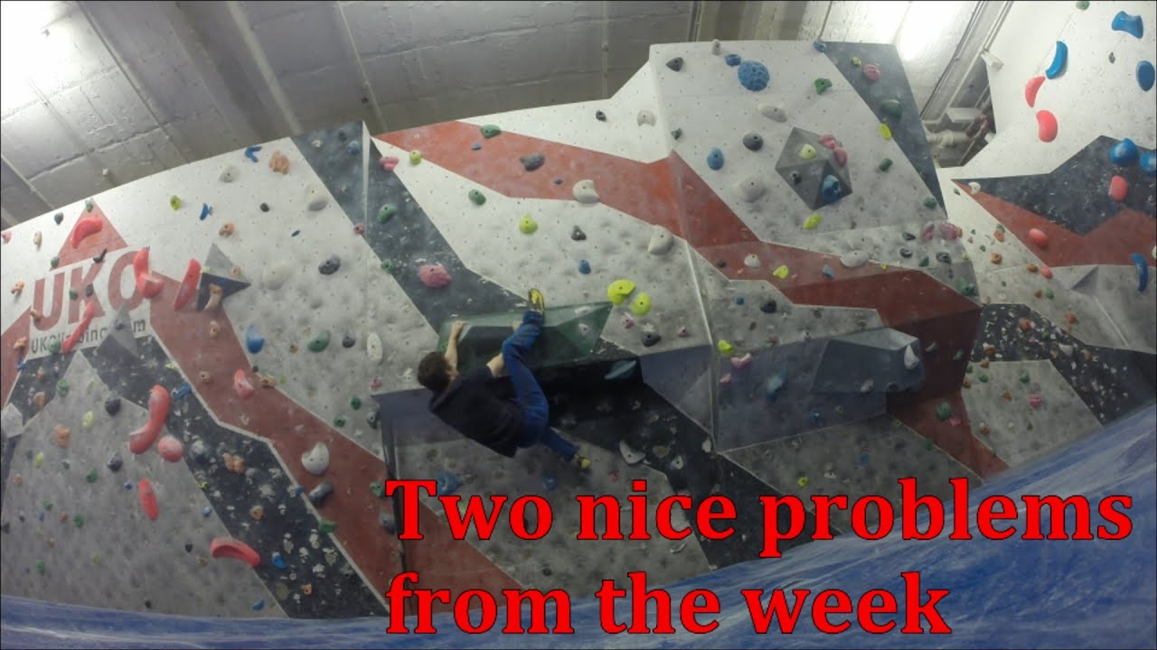 2 bouldering problems from the week YouTube