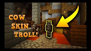 COW SKIN TROLLING! - Minecraft Murder Mystery
