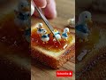 AI ASMR Spreading Items on toast to fall asleep