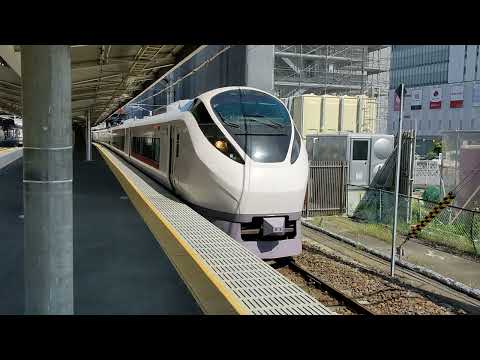 E657系ひたち18号品川行きK1編成いわき駅発車シーン【フラガール虹を添えて】