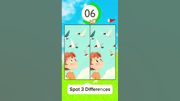 ONLY IQ Over 130 can find the differences!#shorts #findthedifference #brainexercise