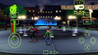 Keren ! Bisa Main Game Ben 10 Alien Force: Vilgax Attacks PS2 Di Android Offline screenshot 4