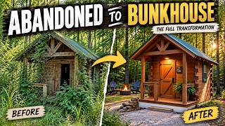15 Years Abandoned... Look at These Cabins Now!