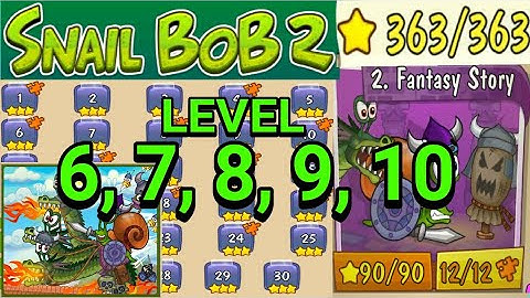 Snail Bob 2 - Fantasy Story - Level 6-10
