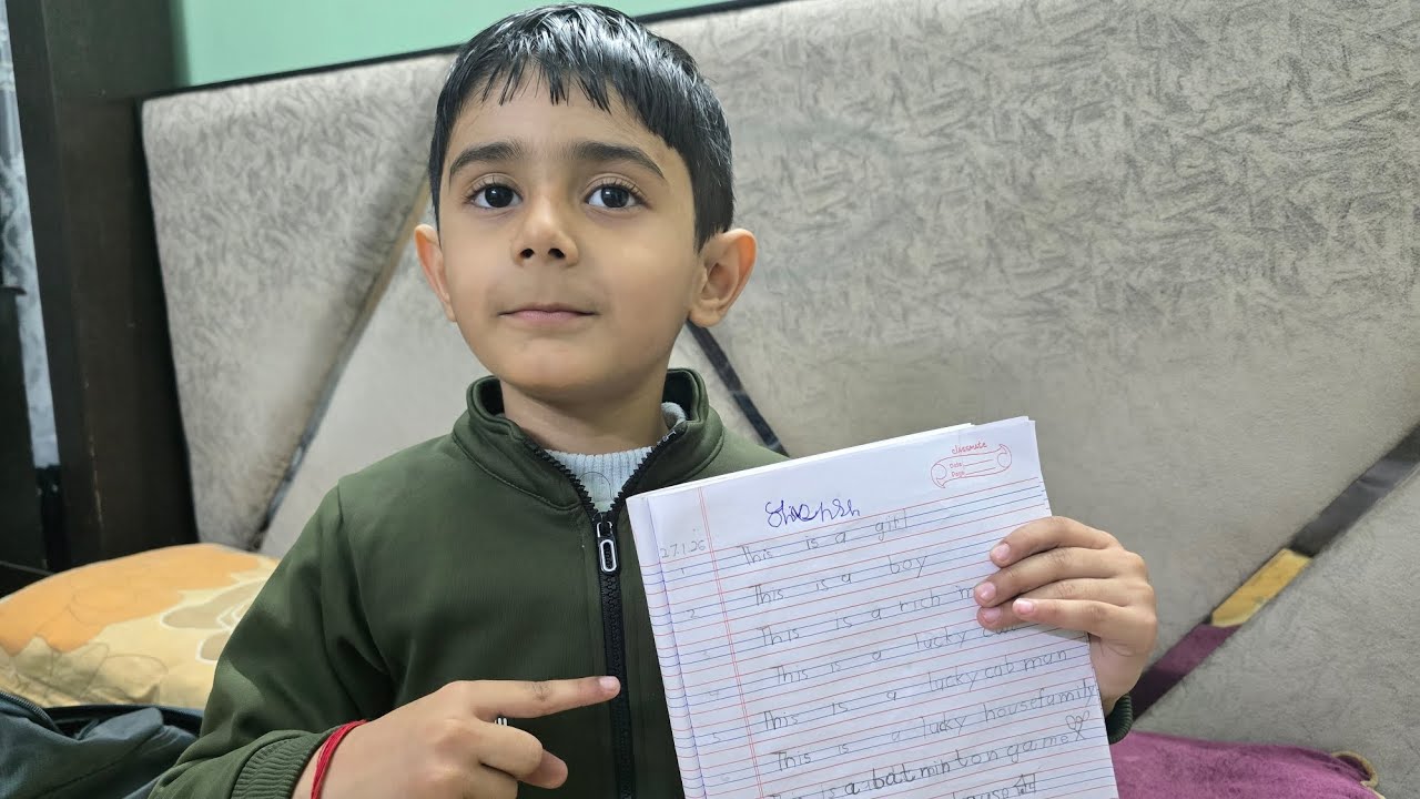 Sentence Reading & Word Spelling 📚✨ | Learn with Fun | Shivansh Bajpayee